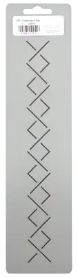 Quilting Stencil Crosshatch Grid Border Zigzag Quilt Patterns Quilters Template