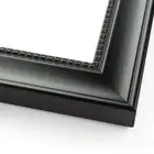 13x13 Black Castle Wood Frame with UV Acrylic and Acid Free Foam Board