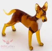 Art Blown Glass Figurine of the Pharaoh Hound dog