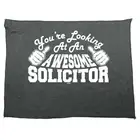 Youre Looking At An Awesome Solicitor Novelty Tea Towel cleaning cloth Dish Gift