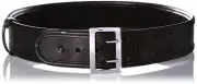 Bianchi 7965 ErgoTek Sam Browne Belt - Plain Black, Chrome 22419