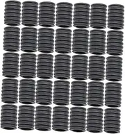 250pcs Ear Protective Mask Hook Cord Grips Plugs Drawstring Rope Locks Stoppers Protector Hook Reusable Mask Tape Lanyard Toggles Holder Adjustable Heavy Duty Lock Protection Black