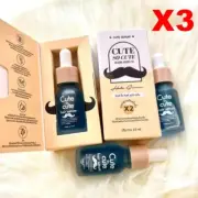 X3 Cute So Cute Hair Serum Eyebrows Mustache Sideburns Beard Growth Longer 10ml