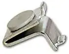Kv Shelf Support Clips with Cushion For Glass (Bag of 20) Brass