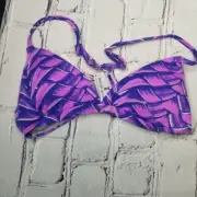 Midori Dragon Fruit bikini padded bikini swim top new pink purple