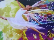 Master Pieces 300 Piece Puzzle "Moon Fairy" Glow in The Dark 18"x24" New