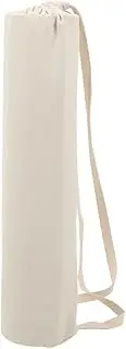 YARNOW Yoga Storage Bag Yoga Mats Handbag Yoga Tote The Tote Bag Canvas Tote Bag Yoga Carrying Strap Yoga Carrier Yoga Mat with Carry Bag Shoulder Fitness Bag Yoga Holder Bag Beige Cloth