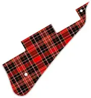 Pickguard Pick Guard Compatible with Gibson Les Paul Guitar Tartan 4