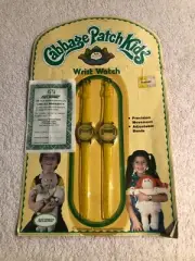 Vintage 1983 Cabbage Patch Kids Watches (2) New in Package with all papers.