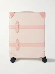 [Globe-Trotter] Globe-Trotter - Centenary Carry-on Leather-trimmed Suitcase - Ivory - One size One size Ivory