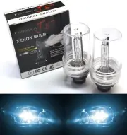 HID Xenon D2S Two Bulbs Head Light 8000K Icy Blue Bi-Xenon Replacement Low Beam (for: Porsche)