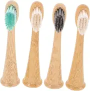 VICASKY 4pcs Toothbrush Replacement Heads Compatible with Philips Electric Toothbrush Models Durable Bristles for Healthy Oral Care