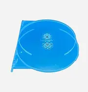 Amaray Double Blu-ray Trays - Fits Amaray Blu Ray Cases to Allow Extra Two Discs - Pack of 10 - Plastic
