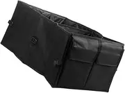 HEALEEP Car Trunk Organizer Non Woven Storage Box with Handle Multi Compartment Vehicle Sundries Container for Family Gym Travel and Camping Portable and Durable Tools Case