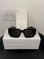 PRADA SPR 12Z Unisex Square Acetate Sunglasses Eyewear (New with Tags)