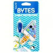 Tzumi Cord Bytes Cell Phone Cable Protector Blue Whale/Clown Fish Pack NEW