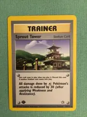 POKEMON NEO GENESIS 1ST EDITION SPROUT TOWER 97/111