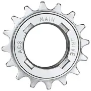 ACS Main Drive 16T BMX Bicycle Freewheel 1/2" X 1/8" - CHROME