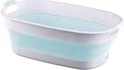 Toddler Bathtub - Portable Folding Bathtub | Toddler Bathtub with Drainage Hole, Travel Pet Bathtub for Home, Hotel, School, Bathtub