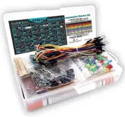 Electronics kit for beginners with 830-hole board, precision potentiometer, power module, LED