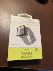 Apple Watch 38mm** FULL COVERAGE GLASS** Screen Protector**