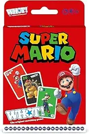 Top Trumps Winning Moves Super Mario - WHOT! Card Game - Family Game (WM02857-ML1-12)