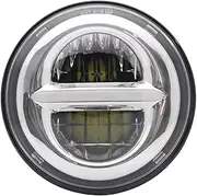 Motorcycle Headlight Projector LED Chrome Round Headlamp5.75 Angel Eye DRL Motorcycle Headlight For Harley Sportsters XG XR VRSCD For Dyna