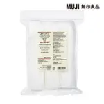 【MUJI 無印良品】壓邊化妝棉/189入 約60X50MM(3入組)