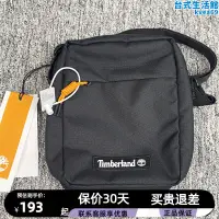 在飛比找露天拍賣優惠-Timberland/添柏嵐戶外男女休閒時尚潮流皮拼布單肩包