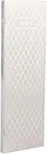 Double Sided Kitchen Sharpener Whetstone 200/600 Grit Silver