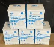 NEW 5 Box ZY N95 Face Mask Zyb-11 Niosh Particulate Respirator 100 Masks Exp/22