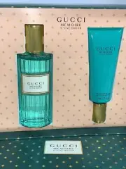 Gucci Memoire D'you dUne Odeur 2 pc Giftset ORIGINAL Parfum 3.3 oz+ Sh Gel Woman