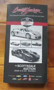 Barrett-Jackson Car Auction Catalog Scottsdale 2022 NEW