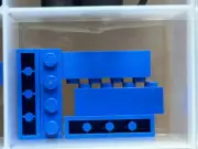 LEGO Parts - Blue Brick 1 x 4 - No 3010 - QTY 5