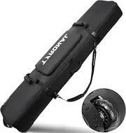 Snowboard Bag with Wheels,Heavy Duty 600D Polyester Oxford Wear-Resistant,Padded Snowboard Bag for Single Snowboard and Snowboard Boots.