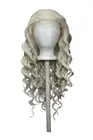 26'' Spiral Curly Lace Front Wig with 1'' lace no Bangs Platinum Blond Wig NEW