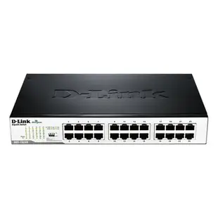 D-LINK 友訊 DGS-1024D 24埠 Giga交換器(鐵殼)