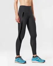 SALE | 2XU Womens Hi-Rise Compression Tights - Black/Nero