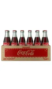 Code de Mexico Coke Glass Bottle, 12 fl oz, 24 Pack