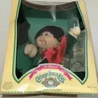 The Original Cabbage Patch Kids Coleco #3900 Brown Hair Brown Eyes Original Box