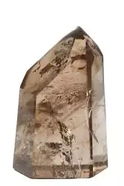 Smoky Quartz Point - Polished Smoky Quartz Crystal Tower from Madagascar #16