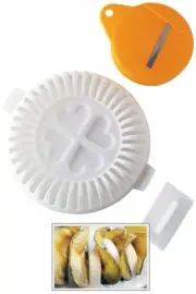 Microwave Potato Chip Cooker Set - Slicer Included - Make Healthy Chips at Home