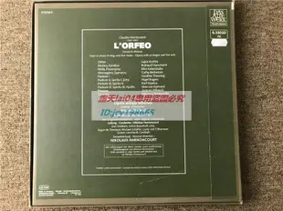 絕版碟 claudio monteverdi l orfeo G版黑膠套盒 3LP F12065