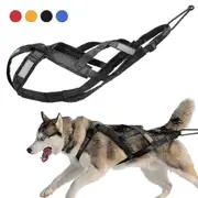 Dog Sledding Weight Pulling Harness Reflective for Pets Training