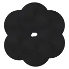 Round Braided Placemats Set of 6 Table Mats for Dining Tables Woven4102