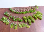 Artificial Succulents Grass Set of 27 Miniature Plants