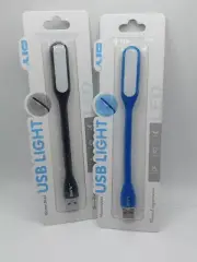 2 x Bright LED USB Mini Light/ Lamp Flexible for Computer/ Room/ Desk Reading
