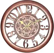 Outdoor Garden Wall Clock, Retro Creative Wall Clock Quartz Clock Garden Clocks Waterproof Indoor Outdoor Decoration Wall Clock