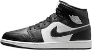 Air Jordan 1 Mid Men's Shoes (DQ8426-010, Black/Summit White/Off Noir)