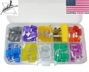 120pcs MINI Blade Fuse Assortment Auto Golf Car Motorcycle FUSES Kit APM ATM 100